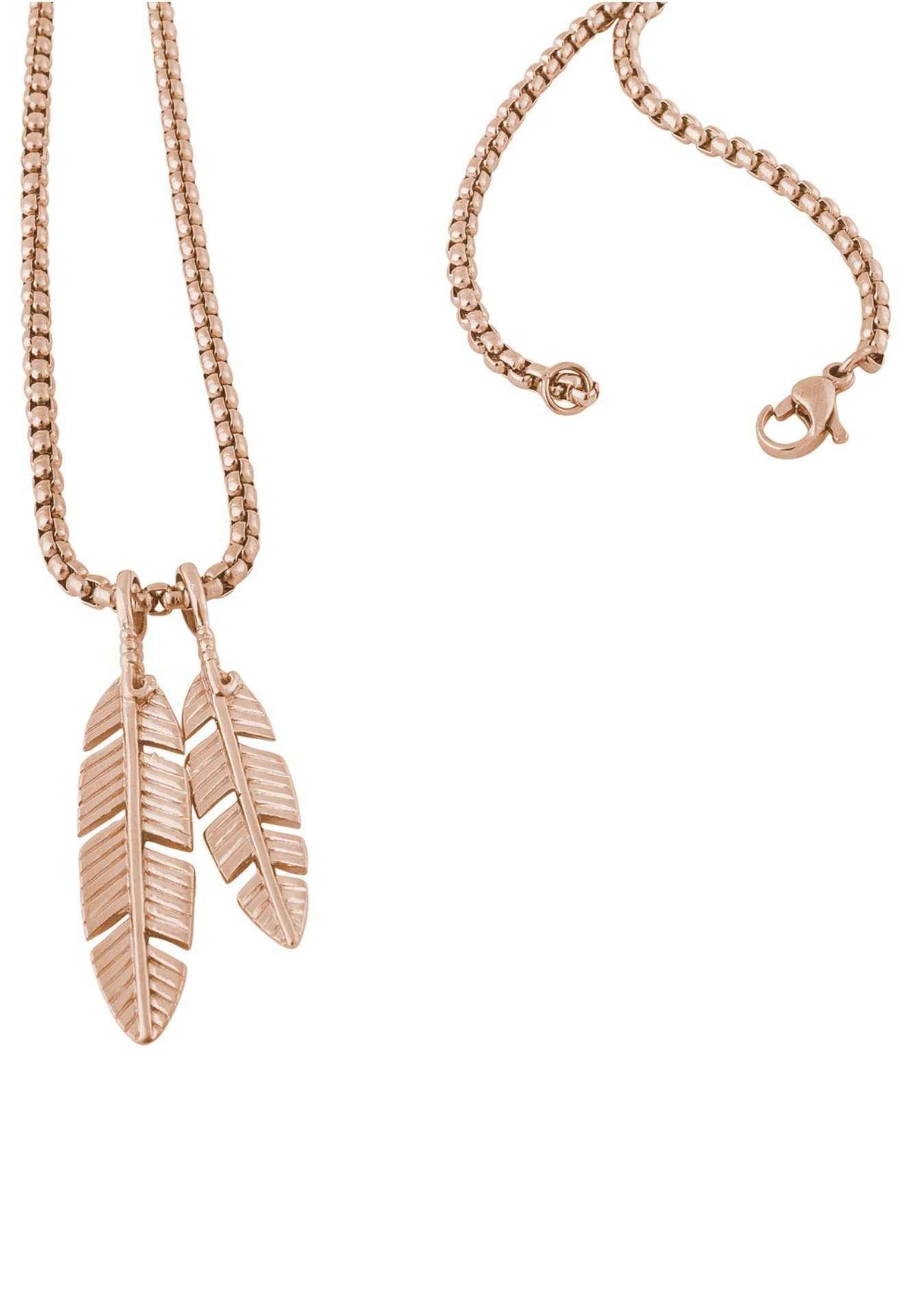 Levitas Pendant / Necklace Rose Gold 90 cm