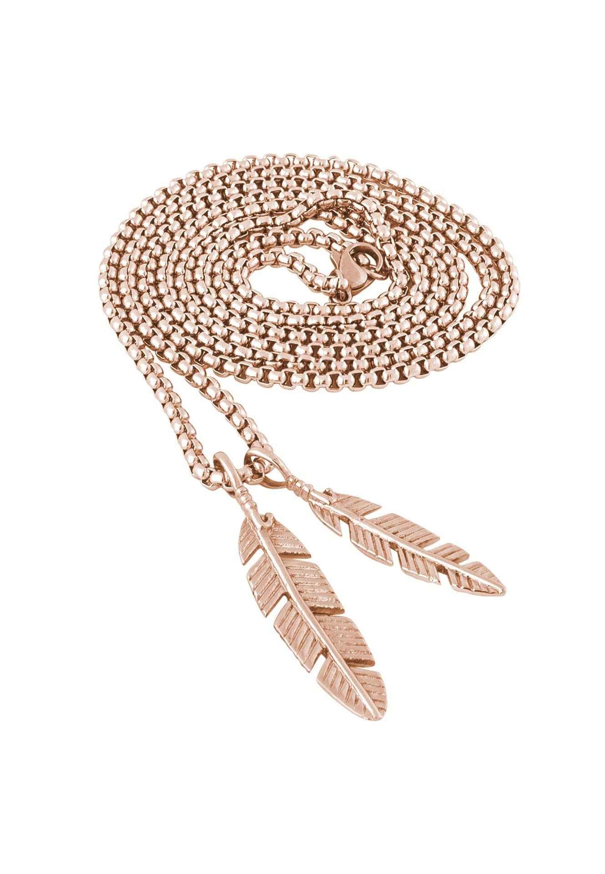 Levitas Pendant / Necklace Rose Gold 90 cm