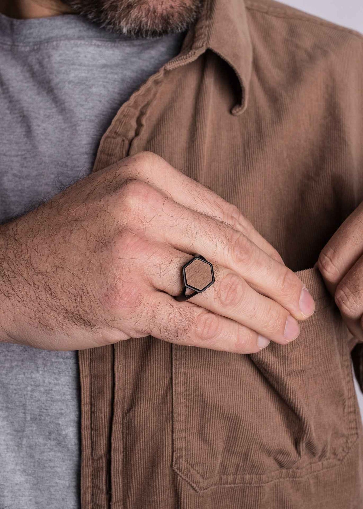 Lignum Ring Black-Wood