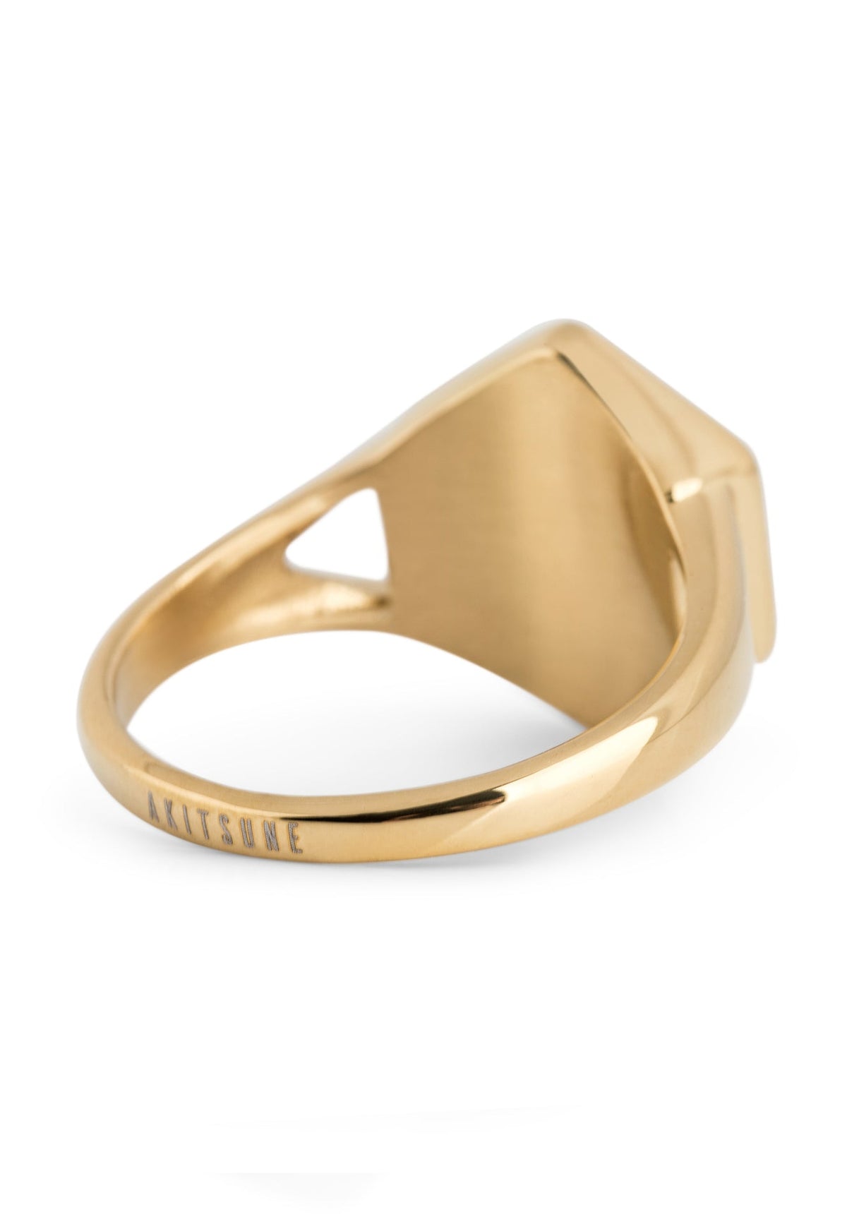 Lignum Ring Gold-Wood
