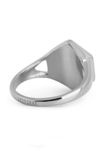 Lignum Ring Silver-Wood