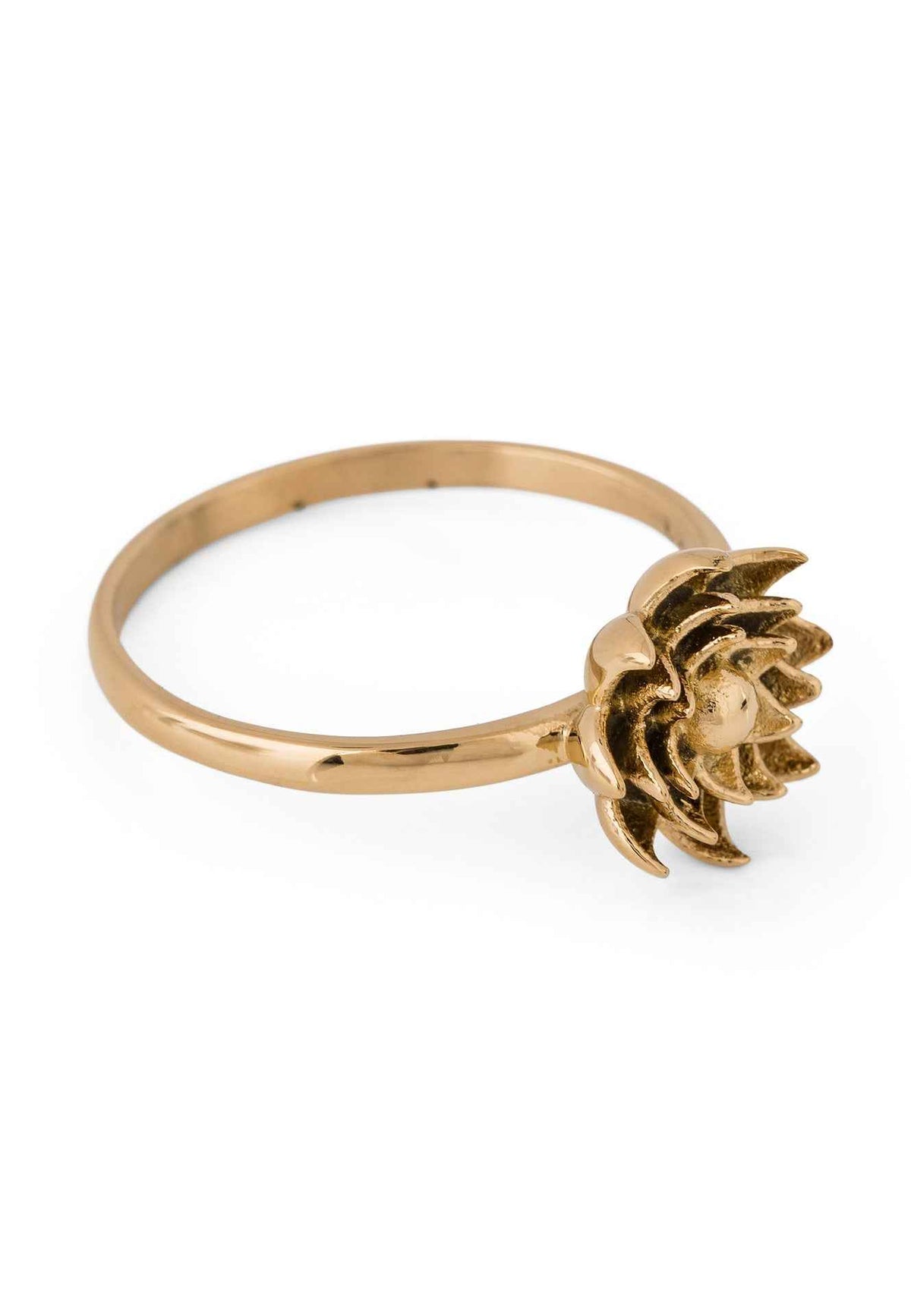 Lotus Ring Gold