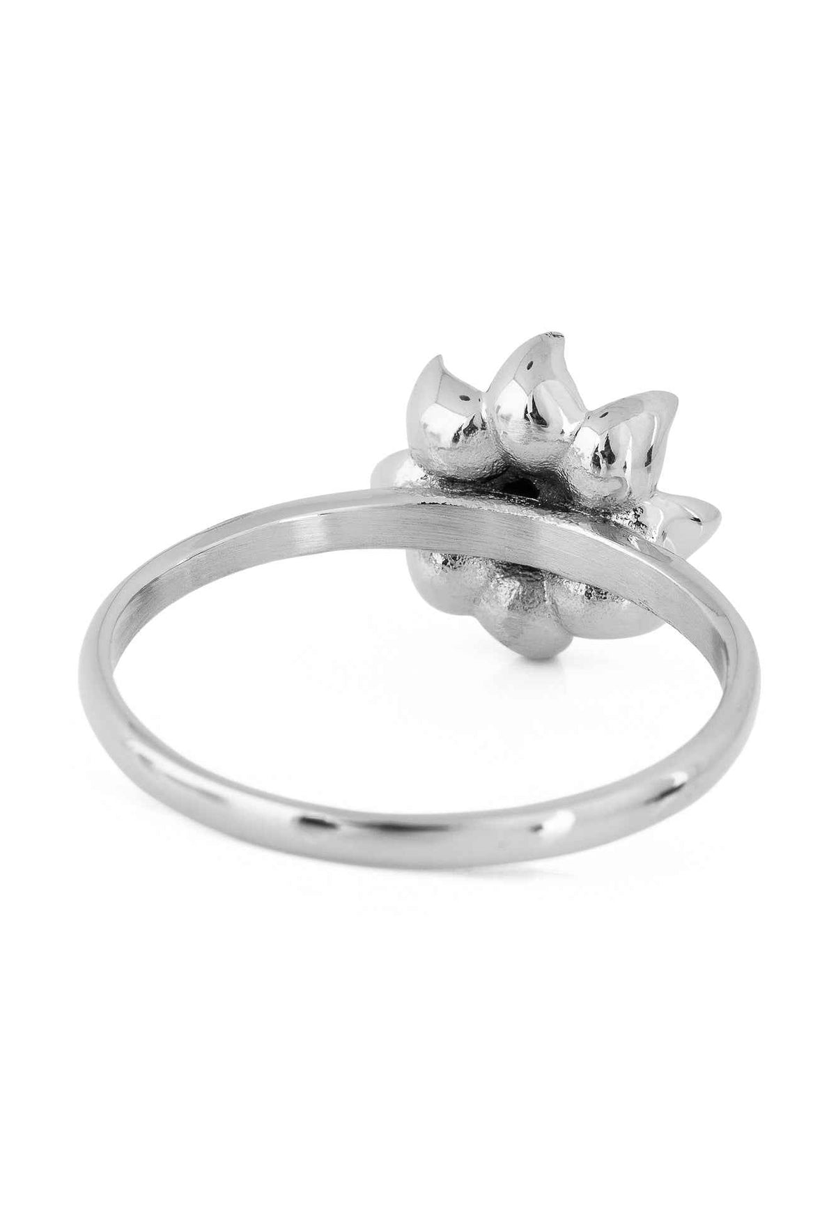 Lotus Ring Silver