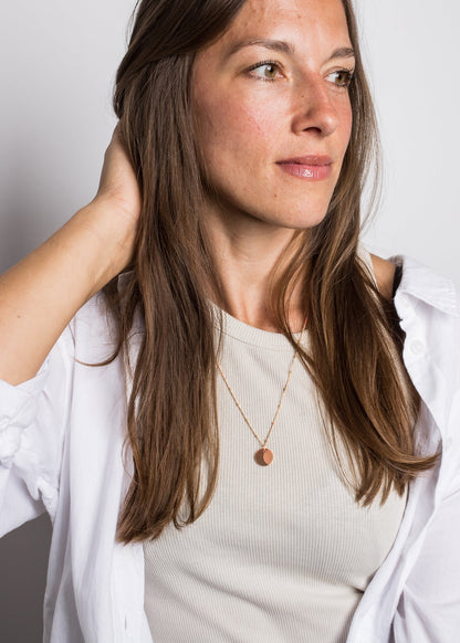 Luminous Necklace Rose Gold