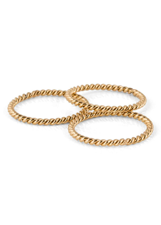 Mare Ring Gold - Set of 3