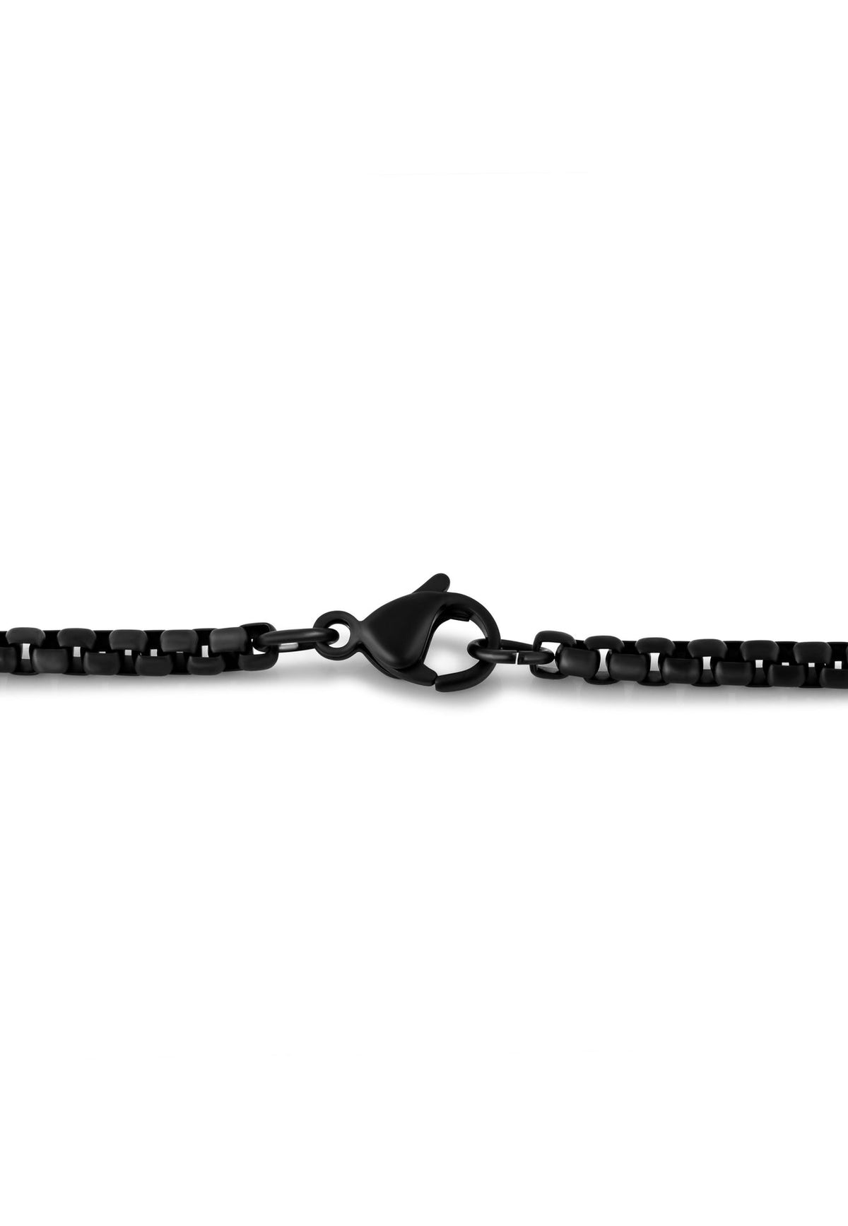 Guidance Pendant / Necklace Matte Black 70 cm