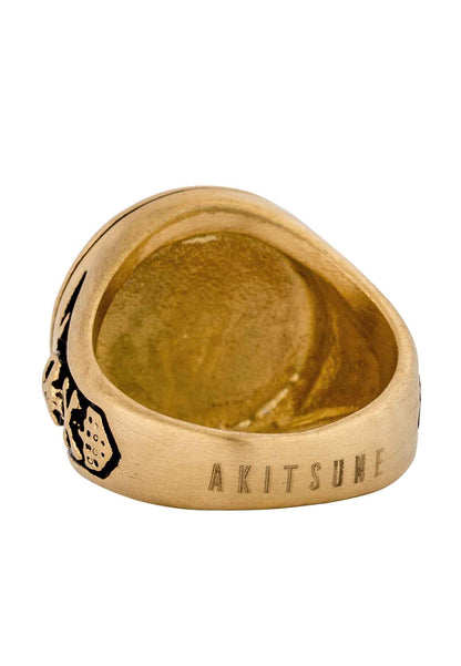 Mortis Ring Antique Gold
