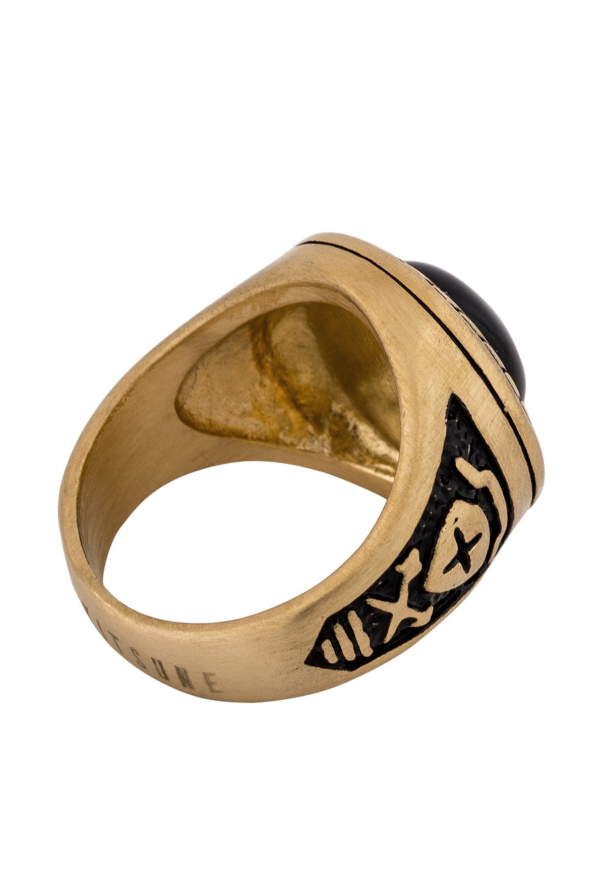 Mortis Ring Antique Gold
