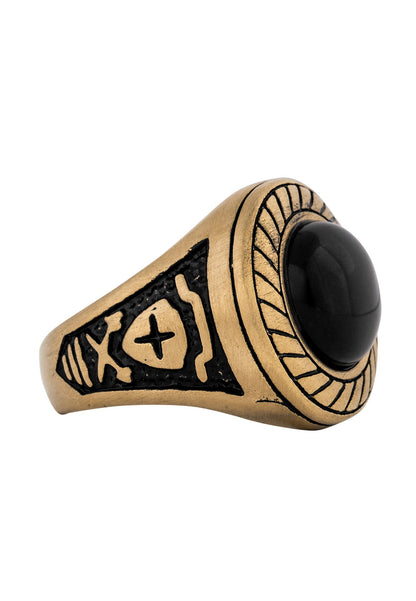 Mortis Ring Antique Gold