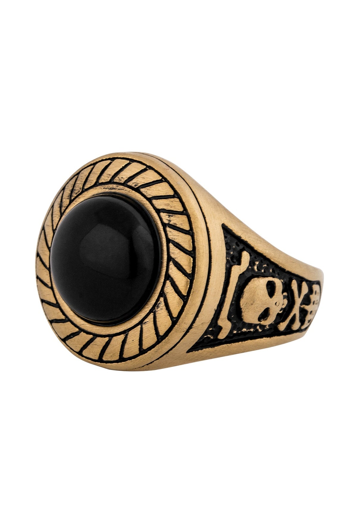 Mortis Ring Antique Gold