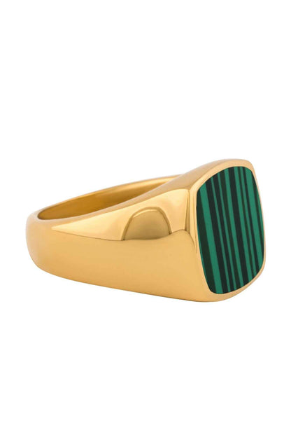 Opul Ring Gold-Green