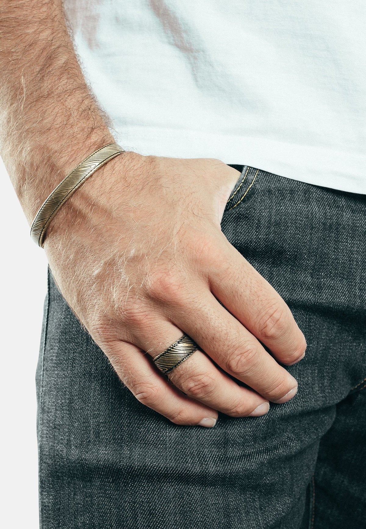 Orbis Bangle Brass