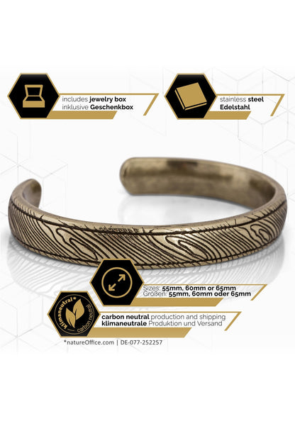 Orbis Bangle Brass