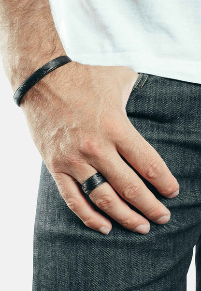 Orbis Bangle Matte Black