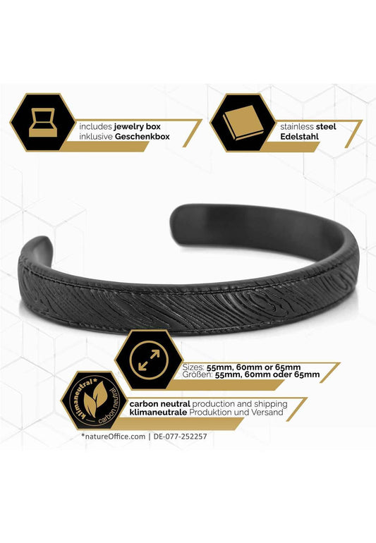 Orbis Bangle Matte Black
