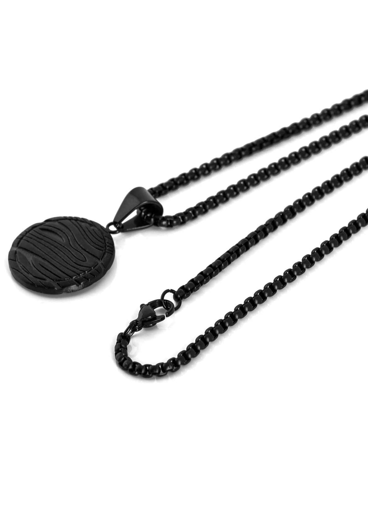 Orbis Pendant / Necklace Matte Black 70 cm