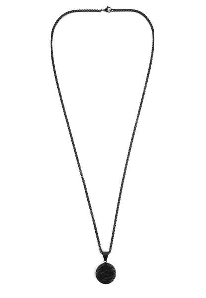 Orbis Pendant / Necklace Matte Black 70 cm