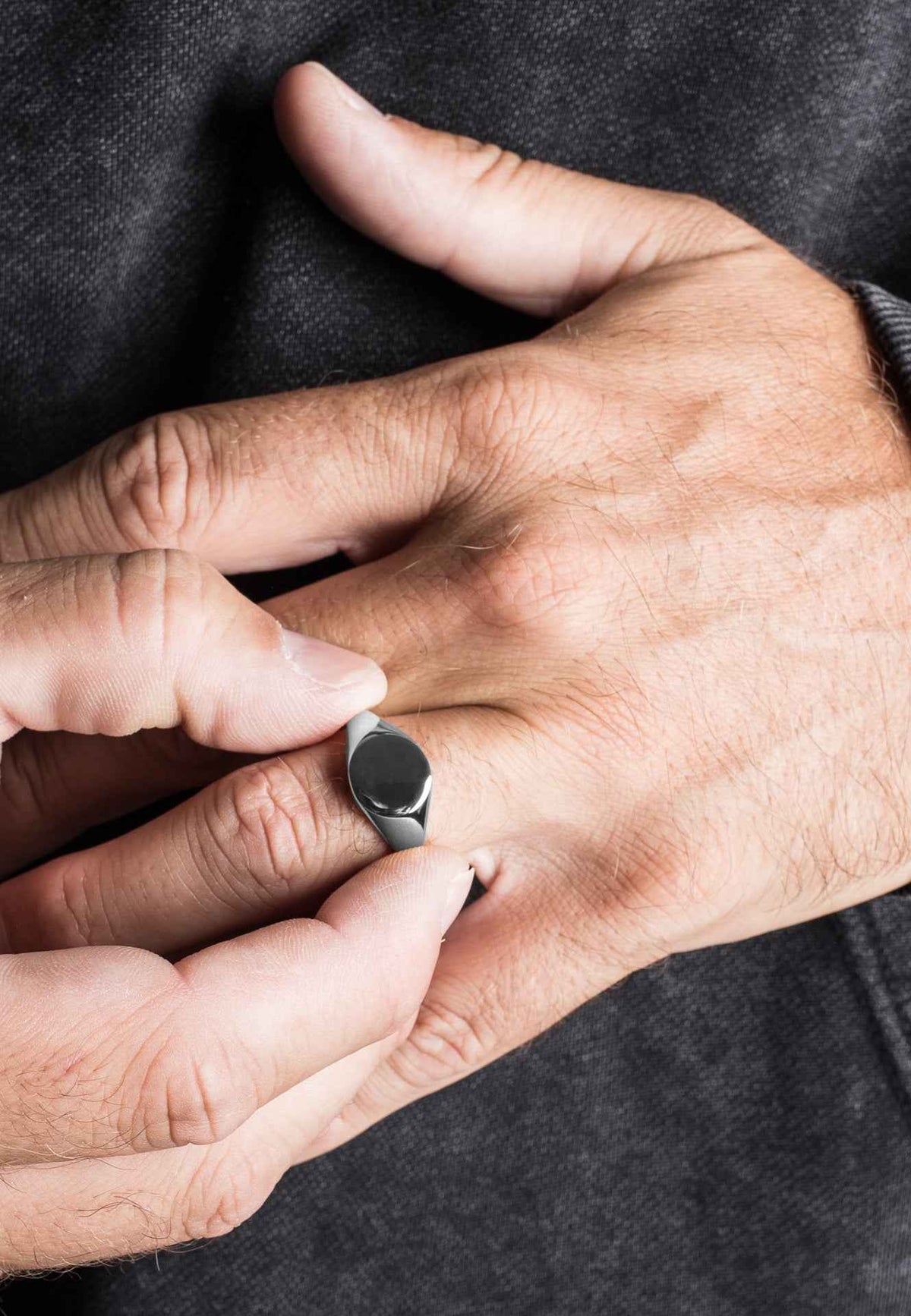 Parvus Signet Ring Silver