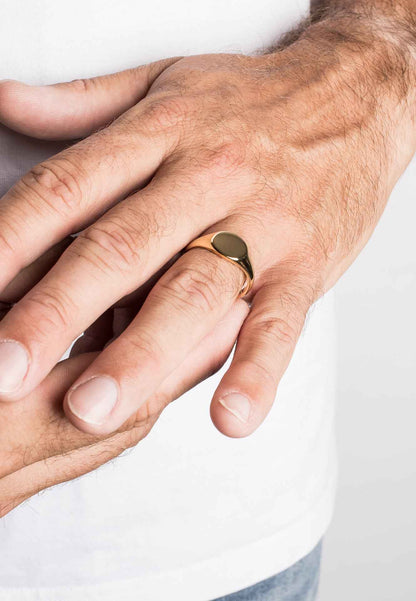 Parvus Signet Ring Gold