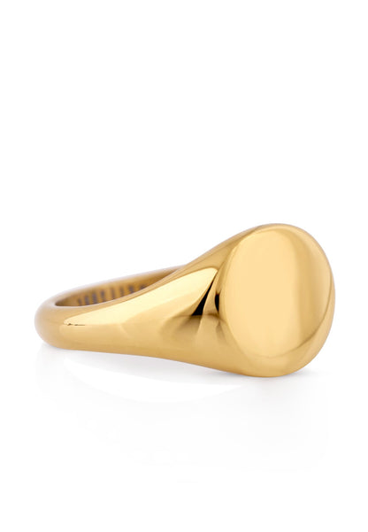Parvus Signet Ring Gold
