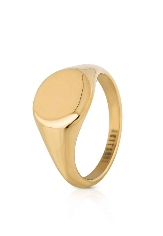 Parvus Signet Ring Gold