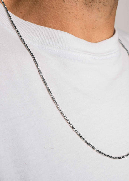 Pearl Necklace Silver