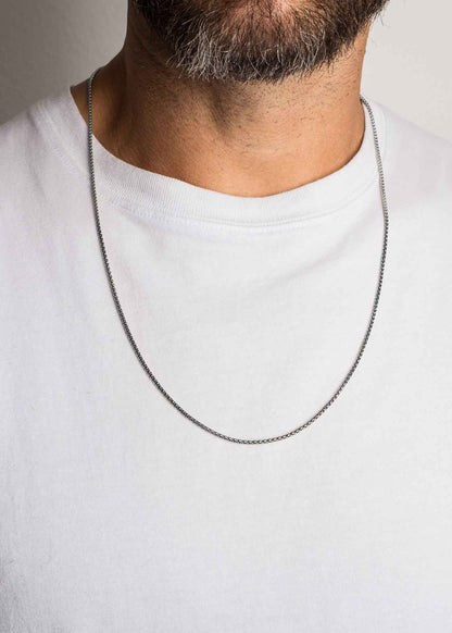 Pearl Necklace Silver