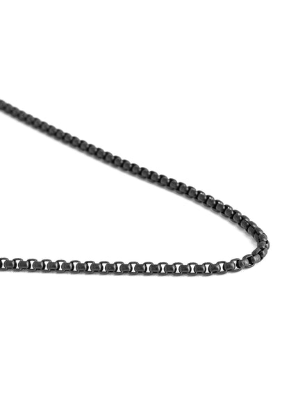 Pearl Necklace Matte Black