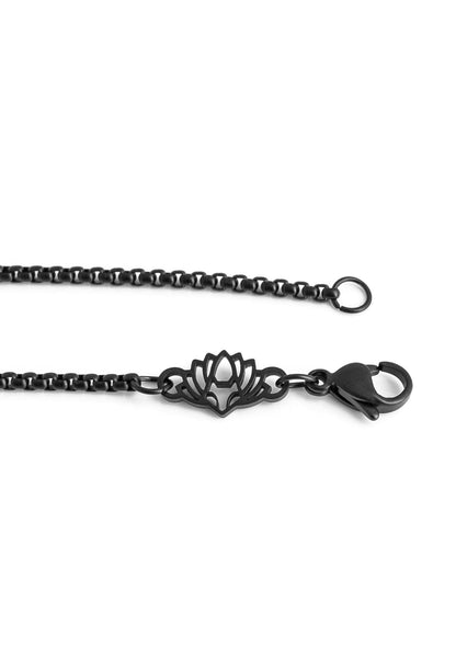 Pearl Necklace Matte Black