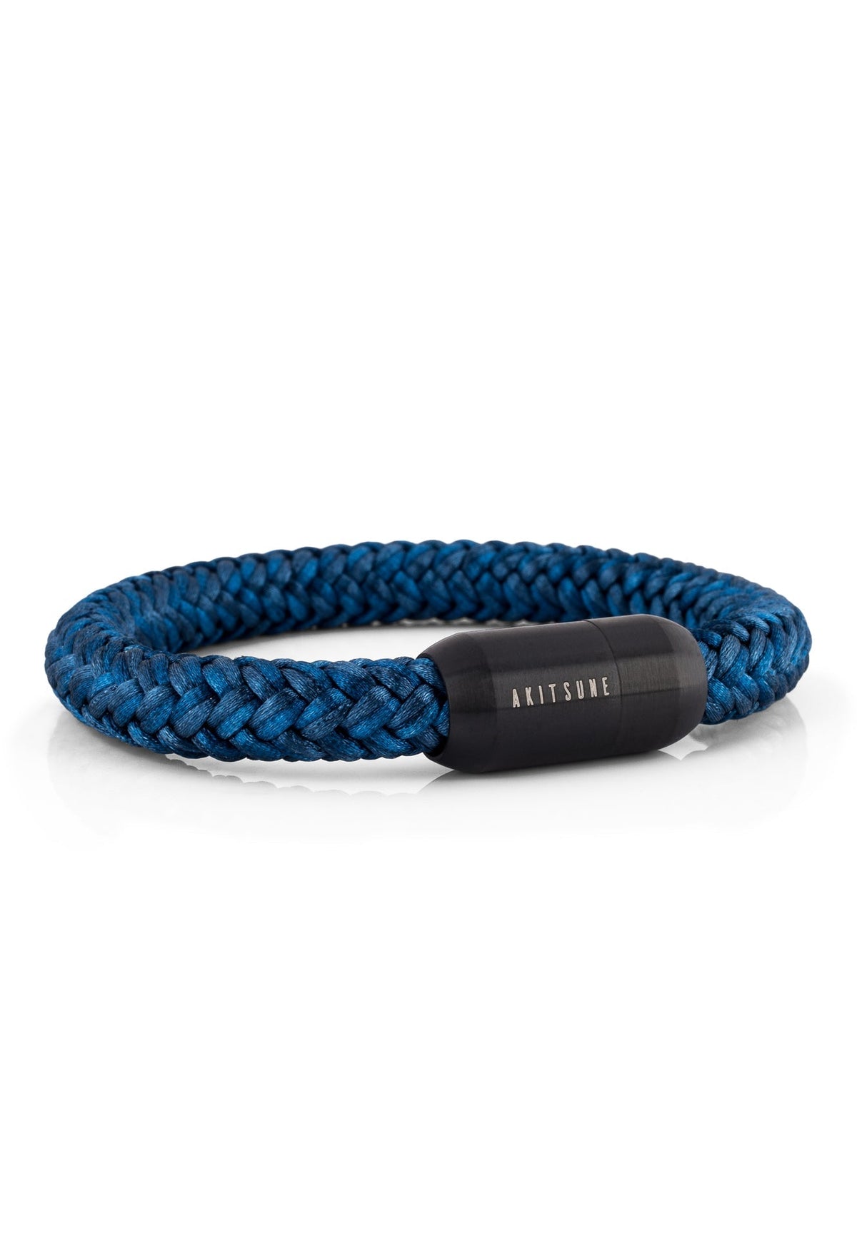 Portus Nautical Rope Bracelet Black-Navyblue
