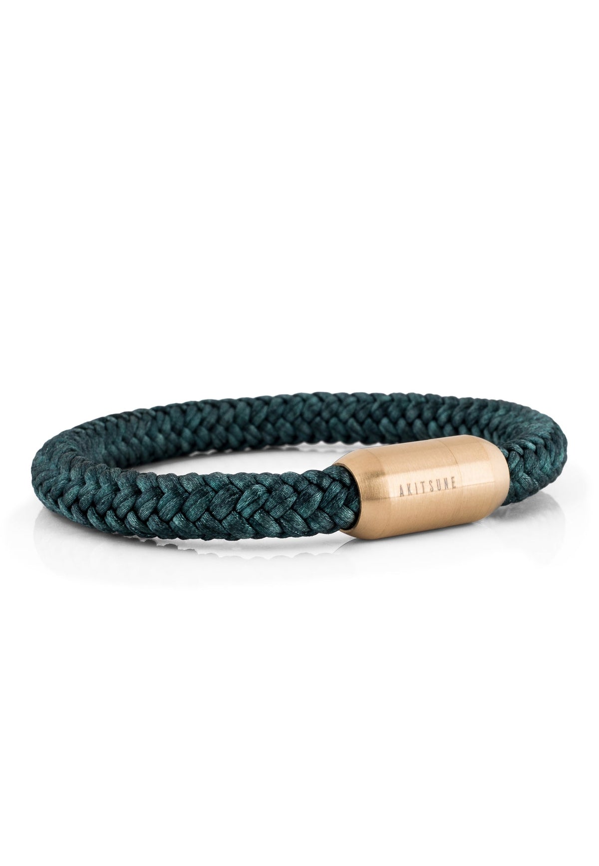 Portus Nautical Rope Bracelet Gold-Green