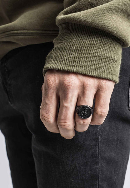 Portus Ring Matte Black
