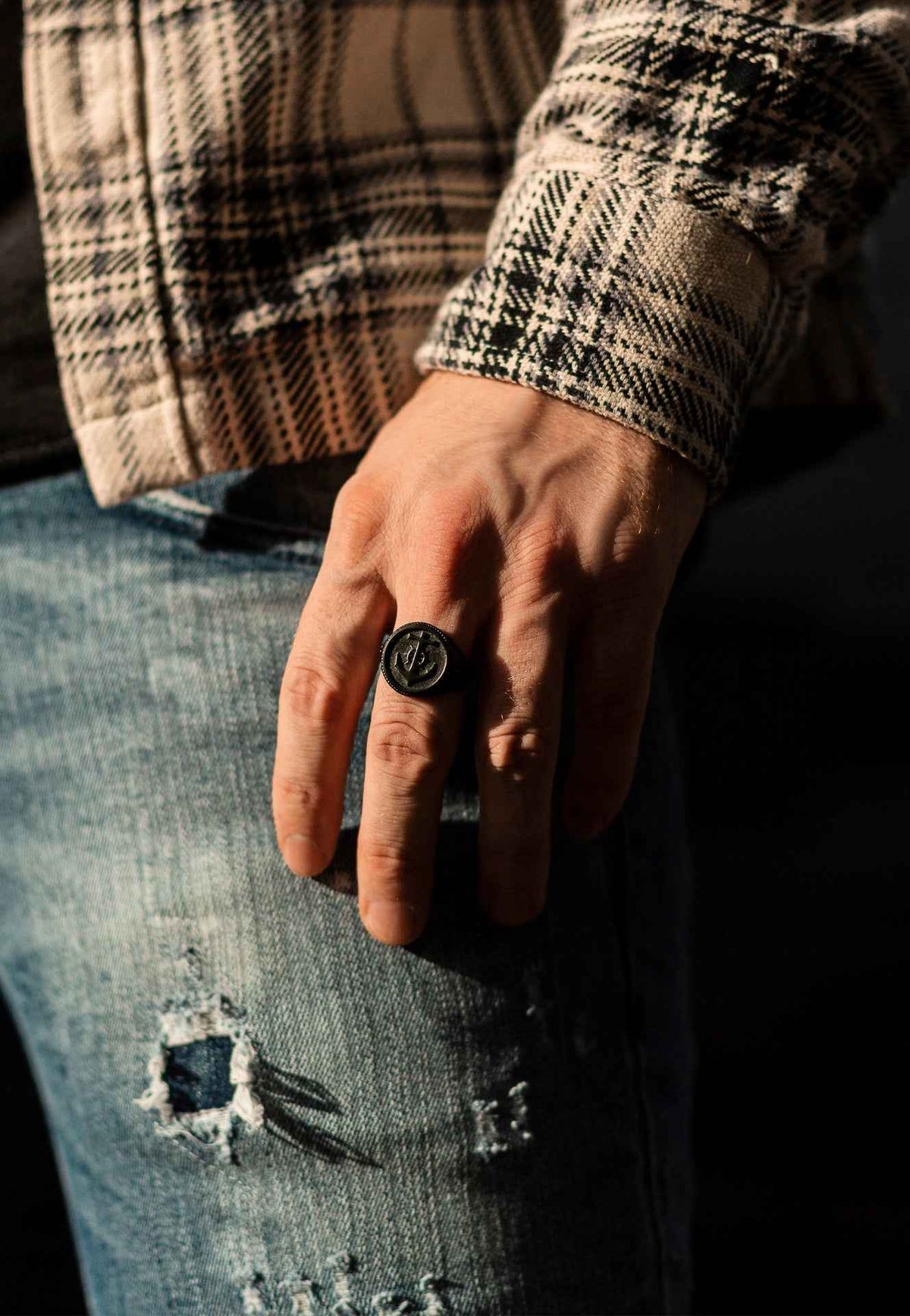 Portus Ring Matte Black