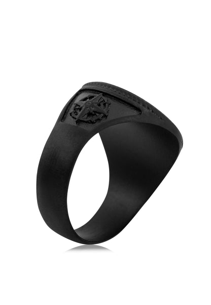 Portus Ring Matte Black