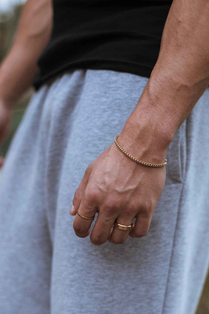 Franco Chain Bracelet Gold