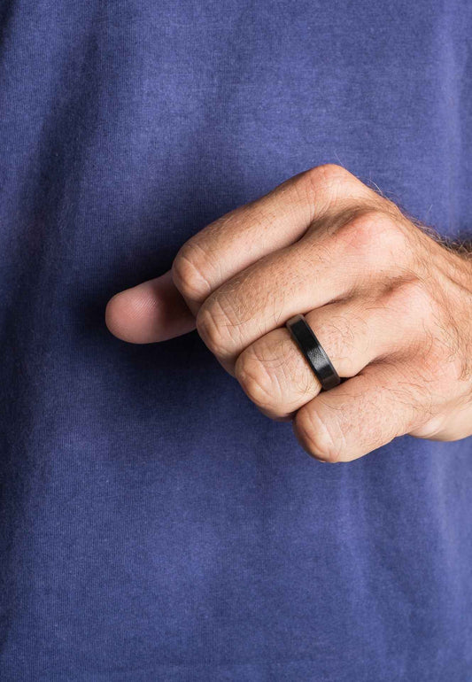 Purus Ring Matte Black