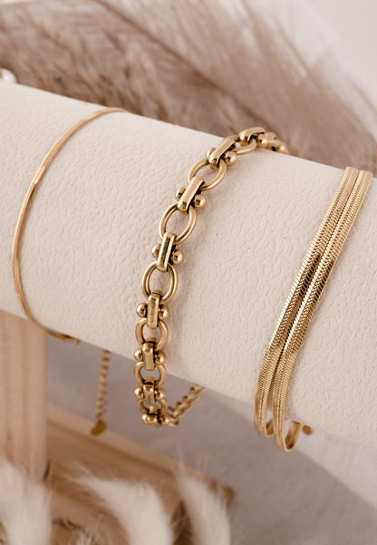 Resilience Bracelet Gold