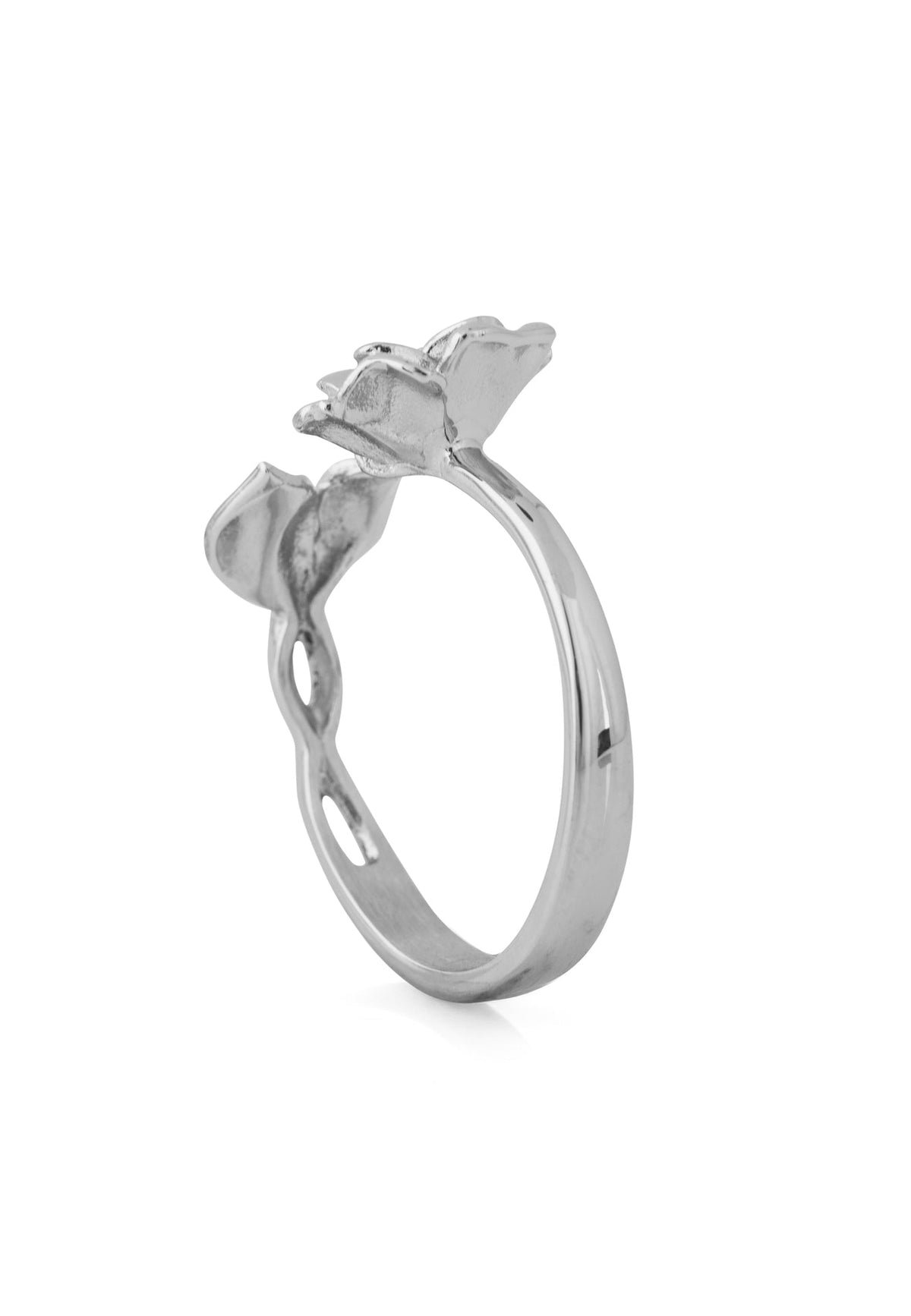 Rosa Ring Silver