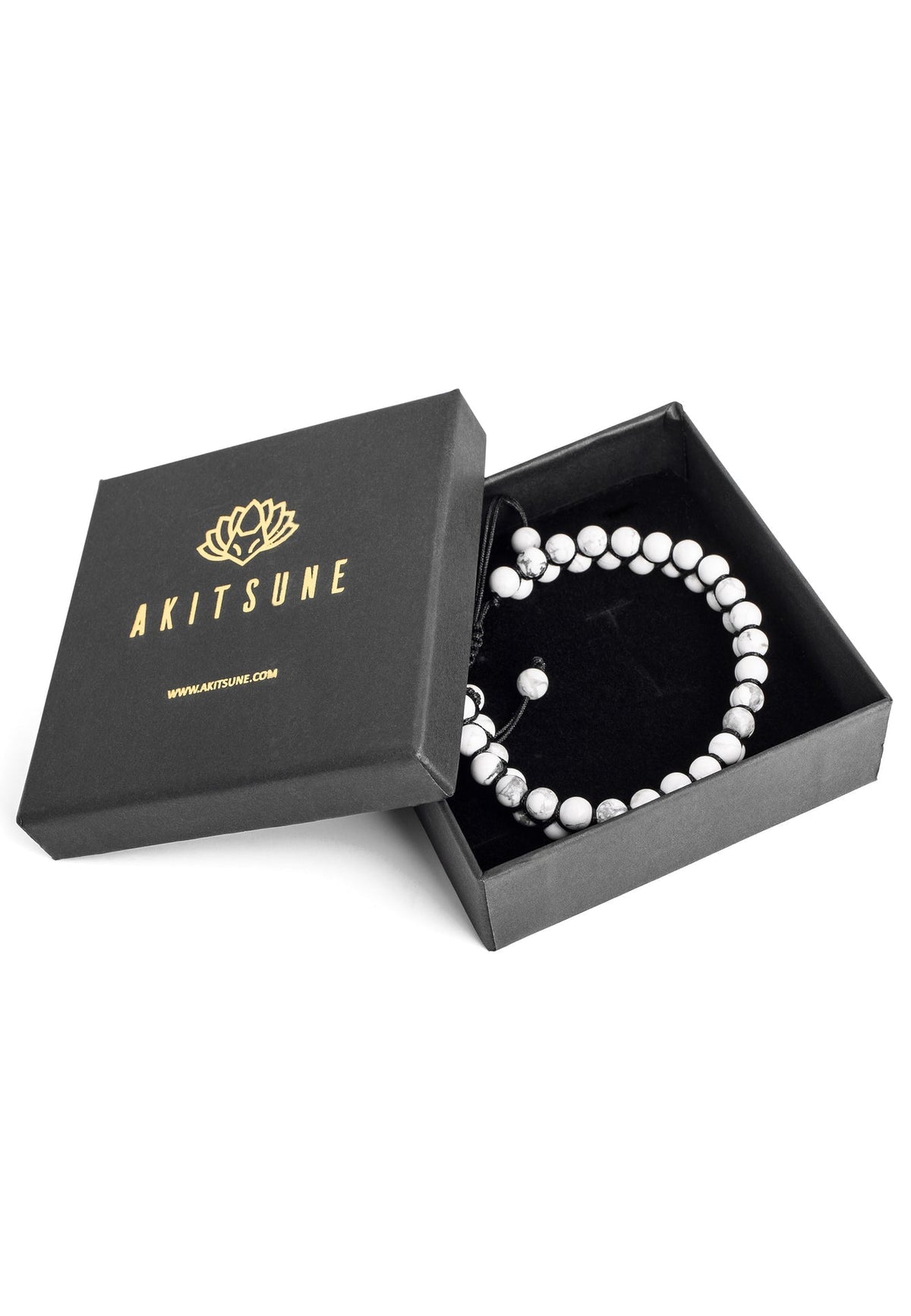 Sensei Beaded Bracelet - Marble White
