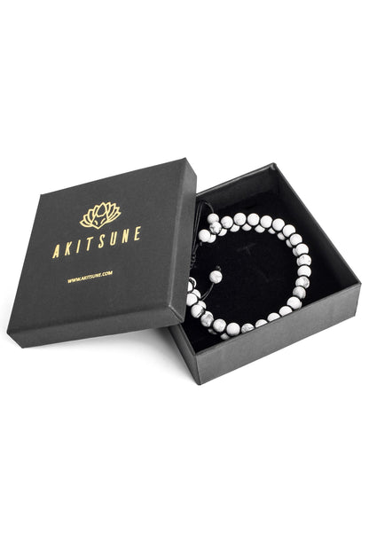 Sensei Beaded Bracelet - Marble White