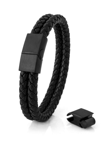 Simplicitas Bracelet Matte Black-Black