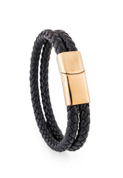 Simplicitas Bracelet Gold - Black