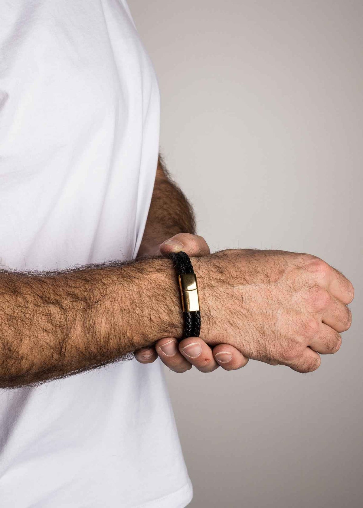 Simplicitas Bracelet Gold - Black