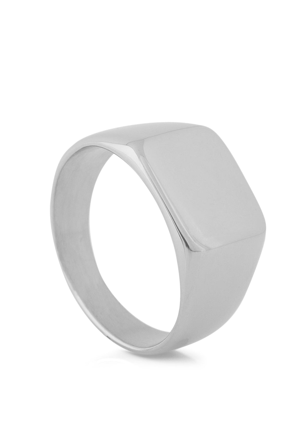 Solida Signet Ring Silver