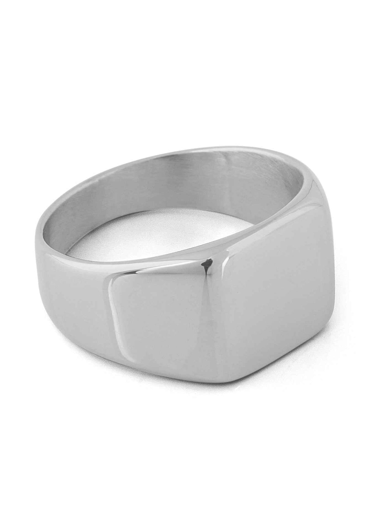 Solida Signet Ring Silver