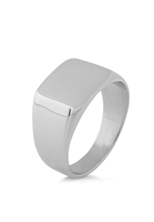 Solida Signet Ring Silver