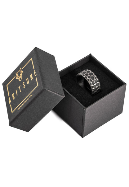 Terra Ring Antique Silver