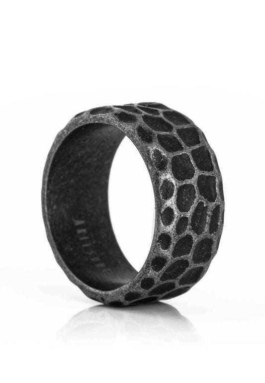 Terra Ring Antique Silver