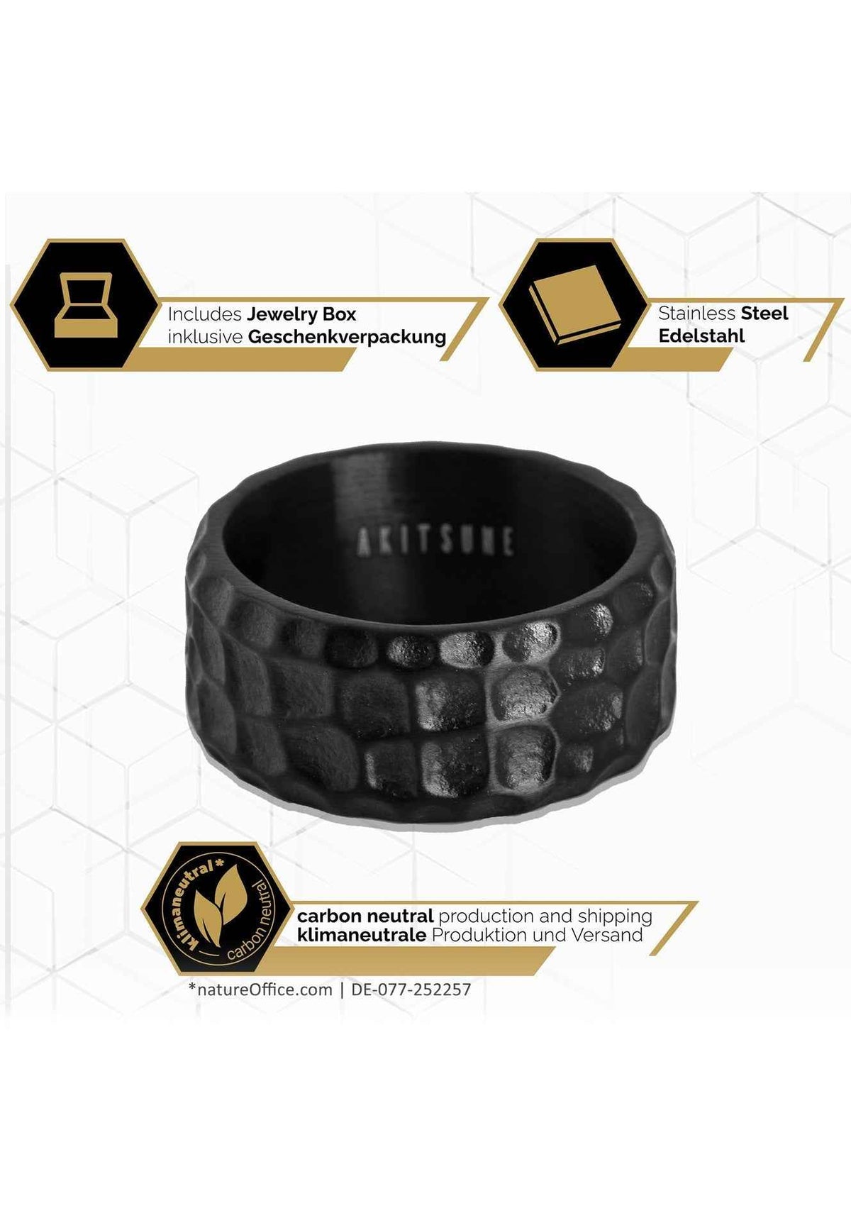 Terra Ring Matte Black