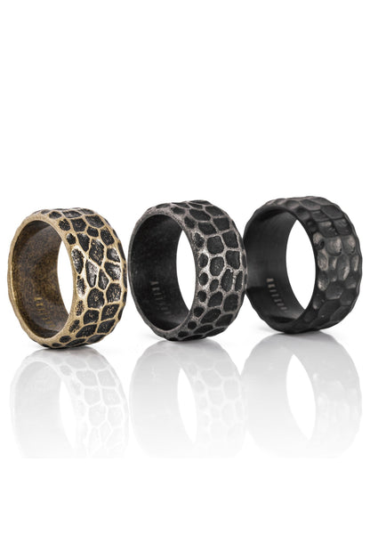 Terra Ring Antique Silver